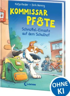 Kommissar Pfote (Band 3) - Schnüffel-Einsatz auf dem Schulhof*Loewe Verlag GmbH Online