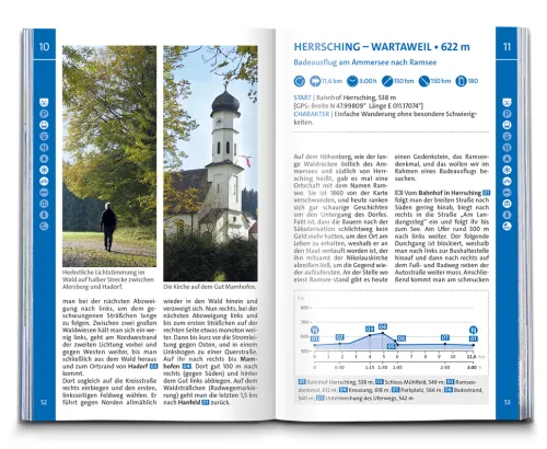 KOMPASS Wanderführer Pfaffenwinkel, Fünfseenland, Starnberger See, Ammersee, 60 Touren mit Extra-Tourenkarte*Kompass Karten GmbH Discount