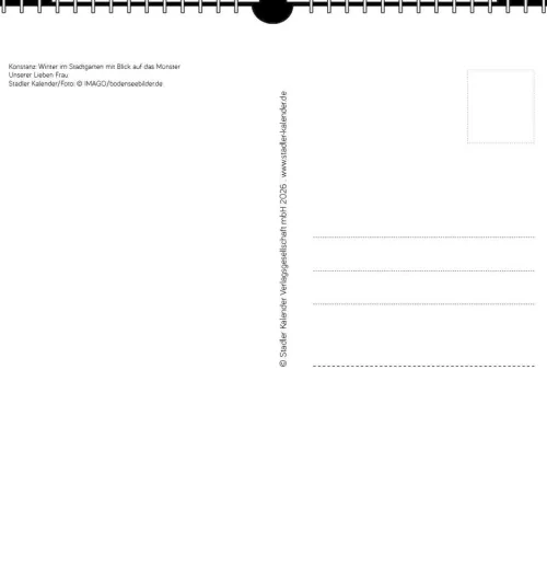 Konstanz 2027*Stadler Kalender