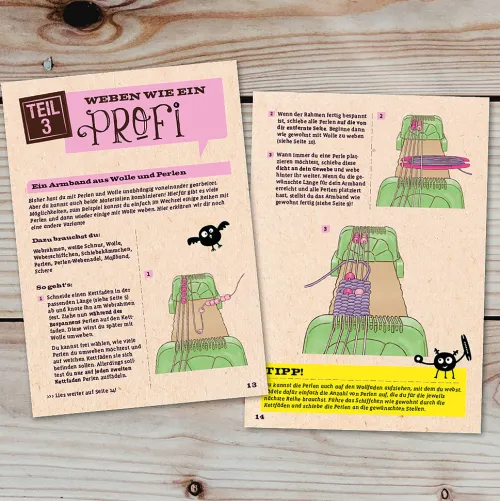 KOSMOS Basteln & Kreatives-- AllesKönnerKiste - Perlen weben