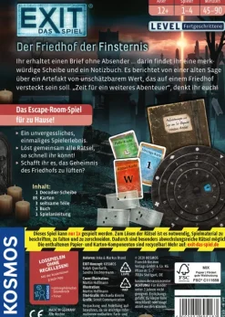 KOSMOS Familien- & Gesellschaftsspiele*- EXIT - Das Spiel: Der Friedhof der Finsternis
