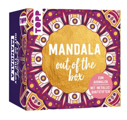 frechverlag GmbH Buntstifte-Kreativität out of the Box: Mandala ausmalen