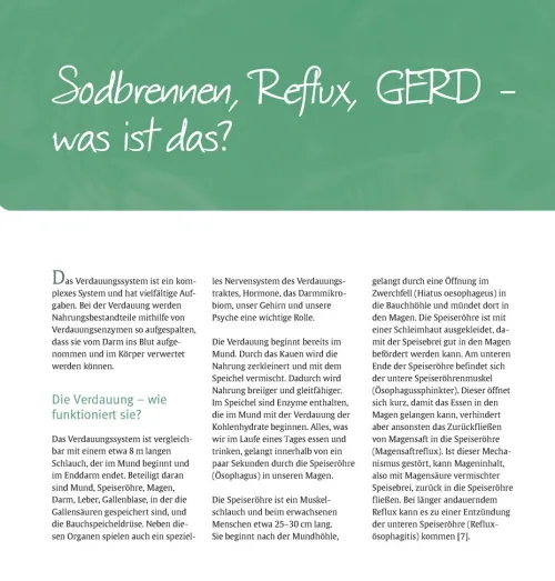 Köstlich essen Reflux und Sodbrennen*Trias