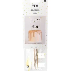 RICO-Design tap Küche & Esszimmer-Kuchendekoration, Happy Birthday, Classic