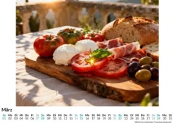 FlipFlop Wandkalender-Kulinarische Stillleben