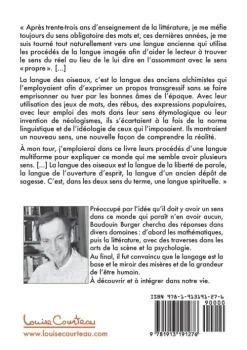 Talma Studios International Französische Bücher-La langue des oiseaux