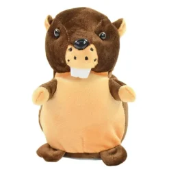 OBILO Puppen & Stofftiere-Laber Murmeltier, sprechendes Kuscheltier