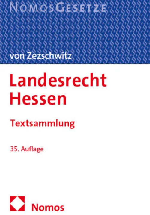 Landesrecht Hessen*Nomos Verlags GmbH New