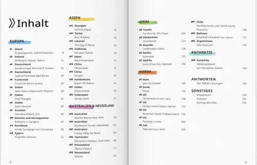 Landkarten-Rätselreise Lost Places weltweit*Dumont Reise Vlg GmbH + C Best