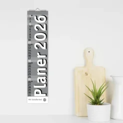 Heye Terminkalender*Langplaner, silber 2026