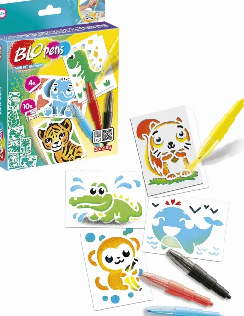Carletto Deutschland GmbH Basteln & Kreatives*Lansay - BloPens Sprühstifteset Mini Tiere