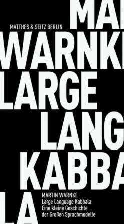 Matthes & Seitz Verlag Sprachwissenschaften-Large Language Kabbala