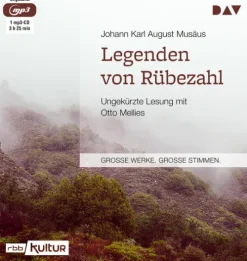 Der Audio Verlag, DAV Romane·Märchen & Sagen-Legenden von Rübezahl,1 Audio-CD, 1 MP3