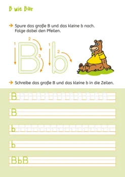 Tessloff Verlag Grundschule·Deutsch*LERNSTERN. Buchstaben schreiben mit Spurrillen