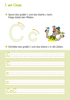 Tessloff Verlag Grundschule·Deutsch*LERNSTERN. Buchstaben schreiben mit Spurrillen