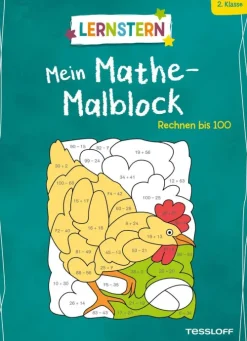 Tessloff Verlag Grundschule·Mathematik*LERNSTERN. Mein Mathe-Malblock. Rechnen bis 100