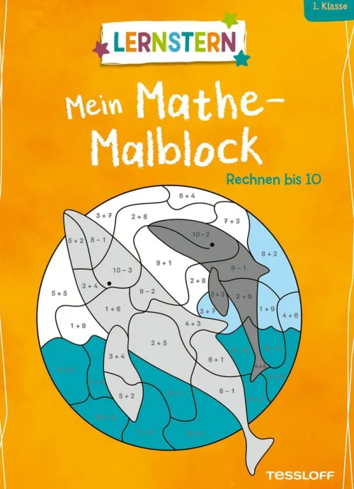 LERNSTERN. Mein Mathe-Malblock. Rechnen bis 10*Tessloff Verlag Sale