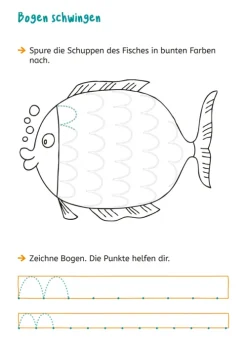 Tessloff Verlag Quali Trainer·Grundschule-LERNSTERN. Schwungübungen mit Spurrillen