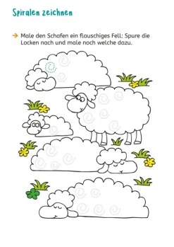 Tessloff Verlag Quali Trainer·Grundschule-LERNSTERN. Schwungübungen mit Spurrillen