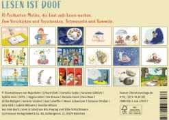 Carl Hanser Verlag Postkarten*Lesen ist doof Postkarten-Set