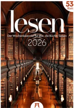 Ackermann Kunstverlag Wochenkalender-Lesen Wochenkalender 2026