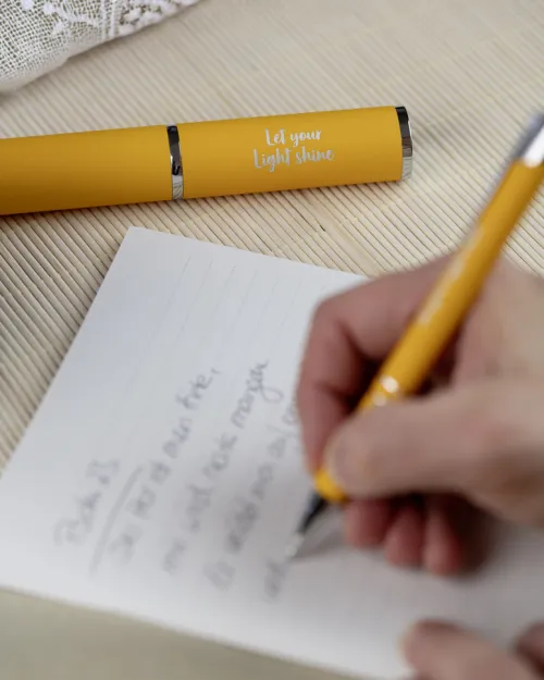 Let your Light shine - Kugelschreiber im Etui*Gerth Medien Outlet