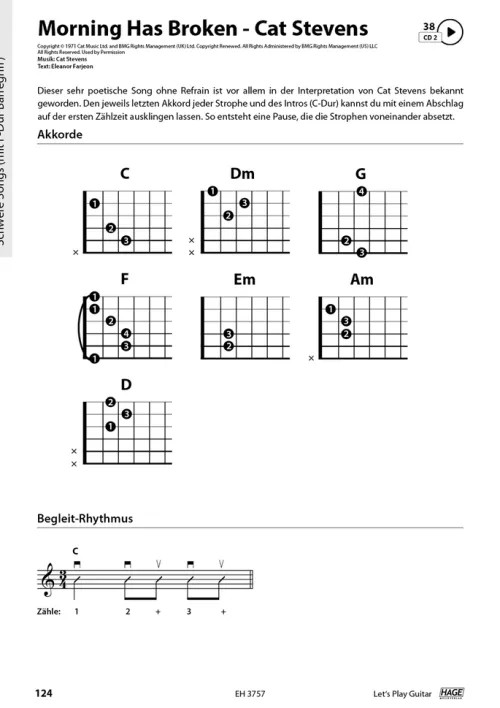 Hage Musikverlag Musikwissenschaft-Let's Play Guitar