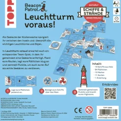 frechverlag GmbH Familien- & Gesellschaftsspiele-Leuchtturm voraus! Beacon Patrol (deutsche Ausgabe). Inkl. Erweiterung "Schiffe & Strände"