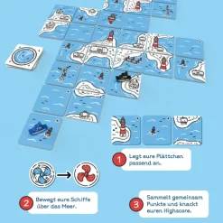 frechverlag GmbH Familien- & Gesellschaftsspiele-Leuchtturm voraus! Beacon Patrol (deutsche Ausgabe). Inkl. Erweiterung 