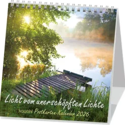Kawohl Postkartenkalender*Licht vom unerschöpften Lichte 2026