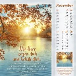 Kawohl Postkartenkalender*Licht vom unerschöpften Lichte 2026