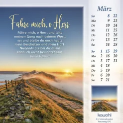 Kawohl Postkartenkalender*Licht vom unerschöpften Lichte 2026