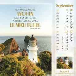 Kawohl Postkartenkalender*Licht vom unerschöpften Lichte 2026