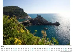 FlipFlop Wandkalender-Ligurien