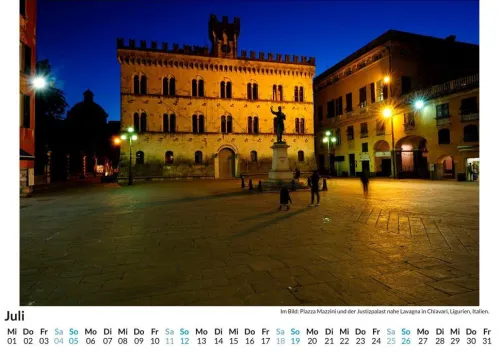 FlipFlop Wandkalender-Ligurien