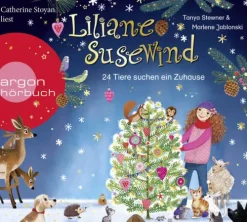 Liliane Susewind - 24 Tiere suchen ein Zuhause. Das Adventskalender-Hörbuch*Argon Sauerländer Audio New
