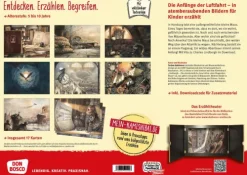 Don Bosco Medien GmbH Lesen & Geschichten-Lindbergh: Die abenteuerliche Geschichte einer fliegenden Maus. Kamishibai Bildkartenset