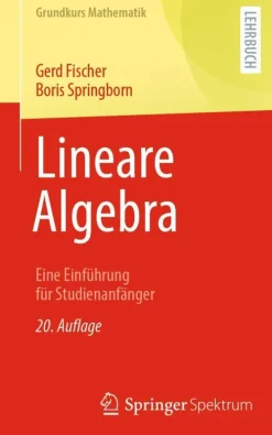 Springer-Verlag GmbH Mathematik*Lineare Algebra