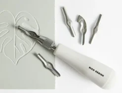 Rico Design GmbH & Co.KG Küche & Esszimmer*Linolschneidewerkzeug, Inhalt: 1 Handgriff, 5 Messer