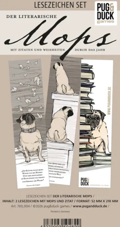 PUG&DUCK Verlag Lesen & Geschichten-Literarische Lesezeichen