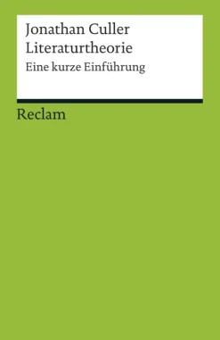 Literaturtheorie*Reclam Philipp Jun. Outlet