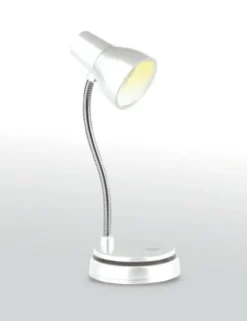 Bookchair Vertrieb Dekoration & Einrichtung*Little Lamp (Weiß) | LED Booklight Leselampe | Leselicht | Geschenk für Leser, Buchliebhaber | Deutsche Ausgabe