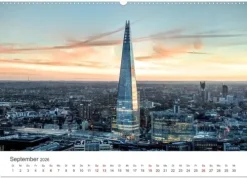 London - Die faszinierende Hauptstadt Englands. (Wandkalender 2026 DIN A2 quer), Monatskalender*Calvendo