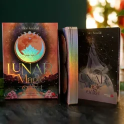 Königsfurt-Urania Spiritualität-Lunar Magic Orakel - 40 Mondorakel-Karten mit Booklet (Deutsch)
