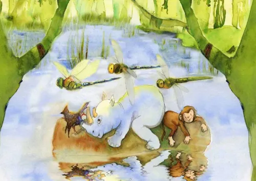 Don Bosco Medien GmbH Lesen & Geschichten*Löwe hat Geburtstag. Kamishibai Bildkartenset.