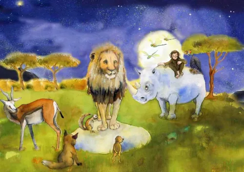 Don Bosco Medien GmbH Lesen & Geschichten*Löwe hat Geburtstag. Kamishibai Bildkartenset.