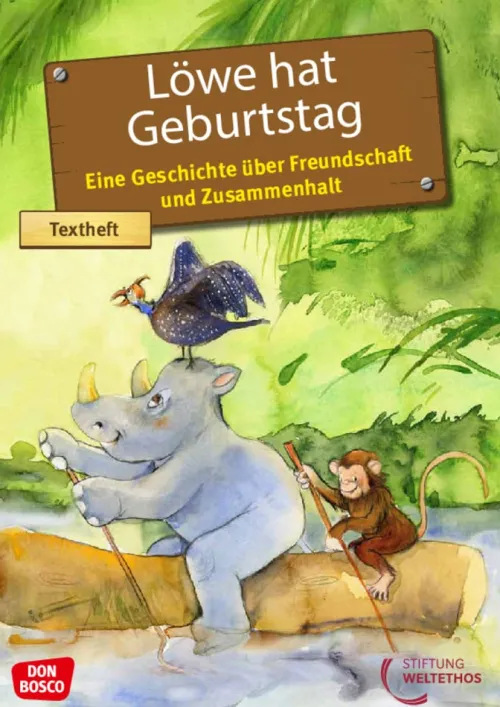 Don Bosco Medien GmbH Lesen & Geschichten*Löwe hat Geburtstag. Kamishibai Bildkartenset.
