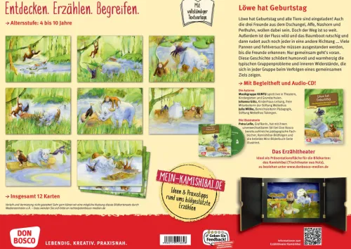 Don Bosco Medien GmbH Lesen & Geschichten*Löwe hat Geburtstag. Kamishibai Bildkartenset.