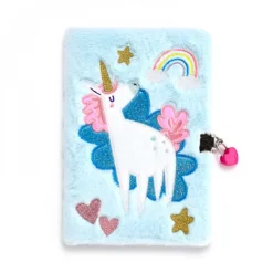 Magisches Einhorn-Notizbuch mit Schloss, Dose*Zentrada Clearance