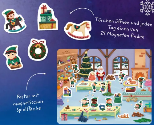 Schwager und Steinlein Posterkalender*Magnet-Adventskalender